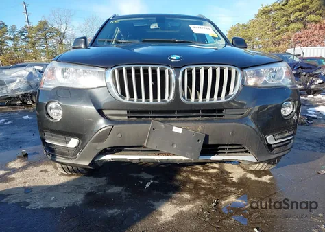 2017 BMW X3 xDrive28I из США, поврежденный, VIN 5UXWX9C32H0W69185